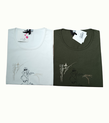 TSHIRT DONNA M/M 15/520 ST143 Ingrosso LATULIP Tellini S.r.l.